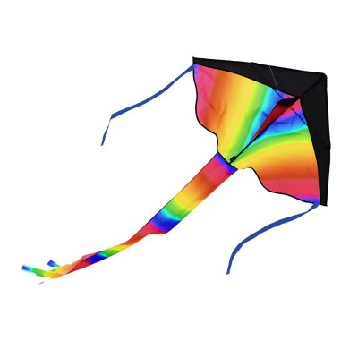 wholesale rainbow delta kite for kids